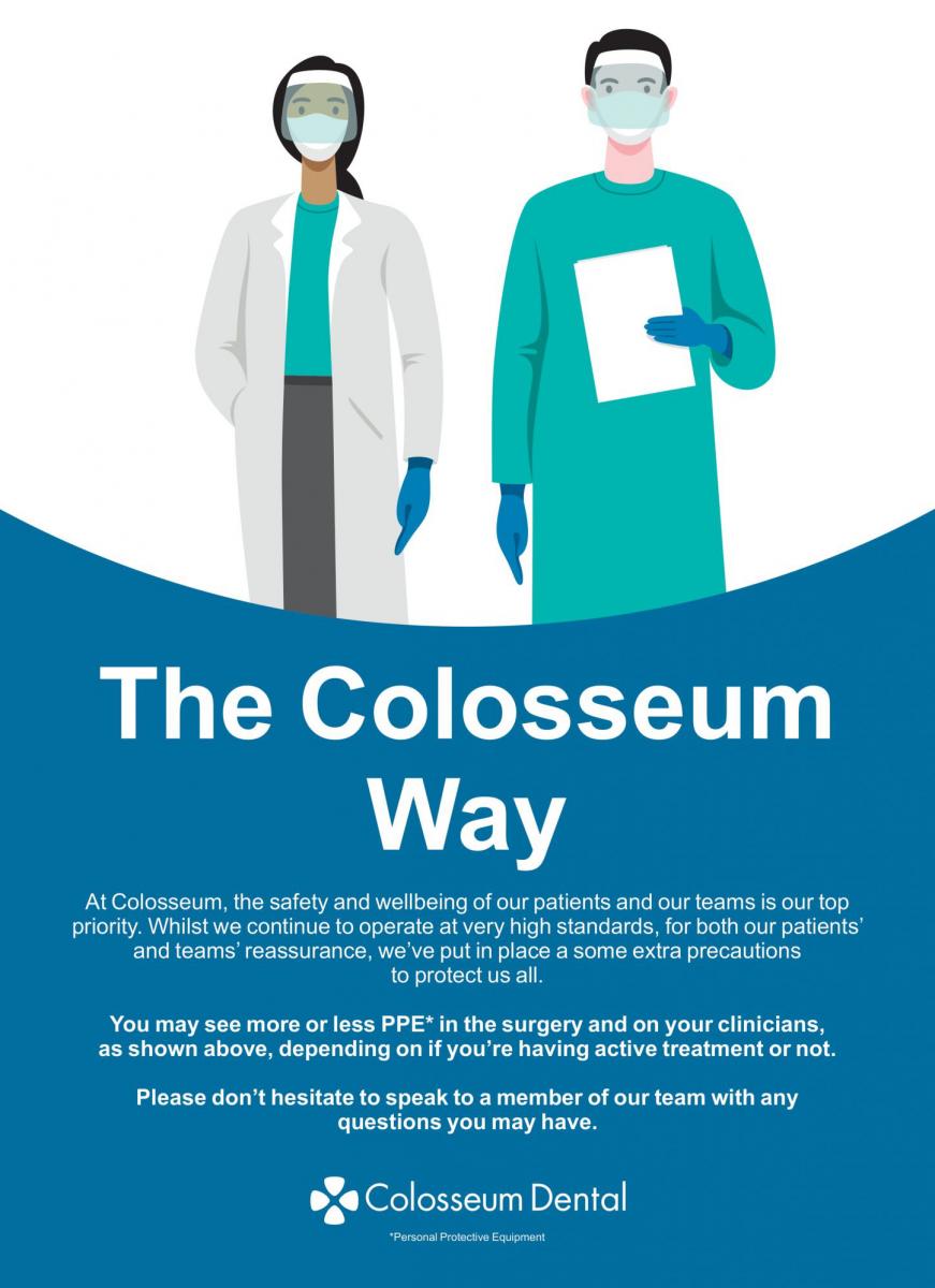 The Colosseum Way flyer