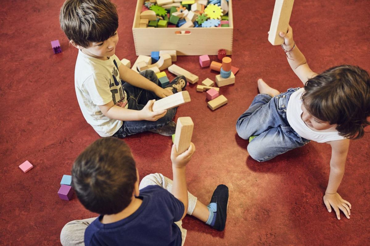 Children playing